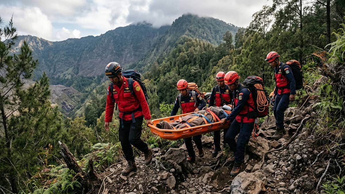 Pendakian Duda Berakhir Tragis di Jurang Gunung Sumbing